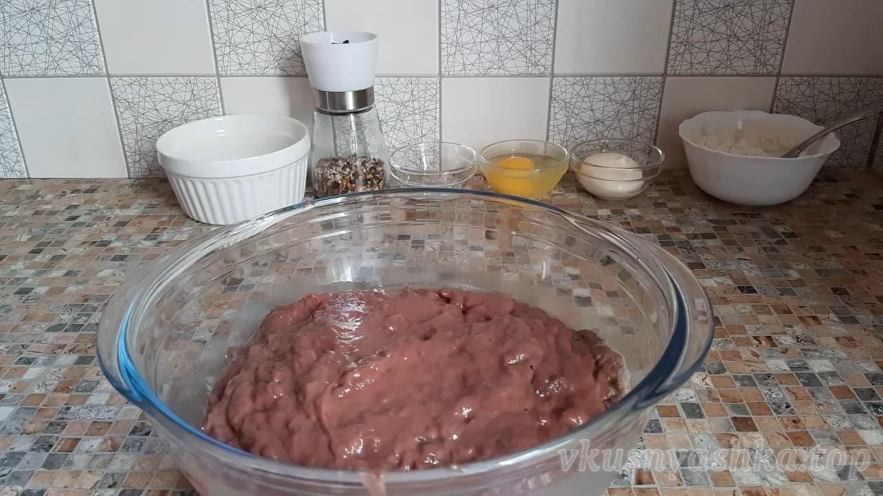 Печеночники из свиной печени - рецепт с фото пошагово