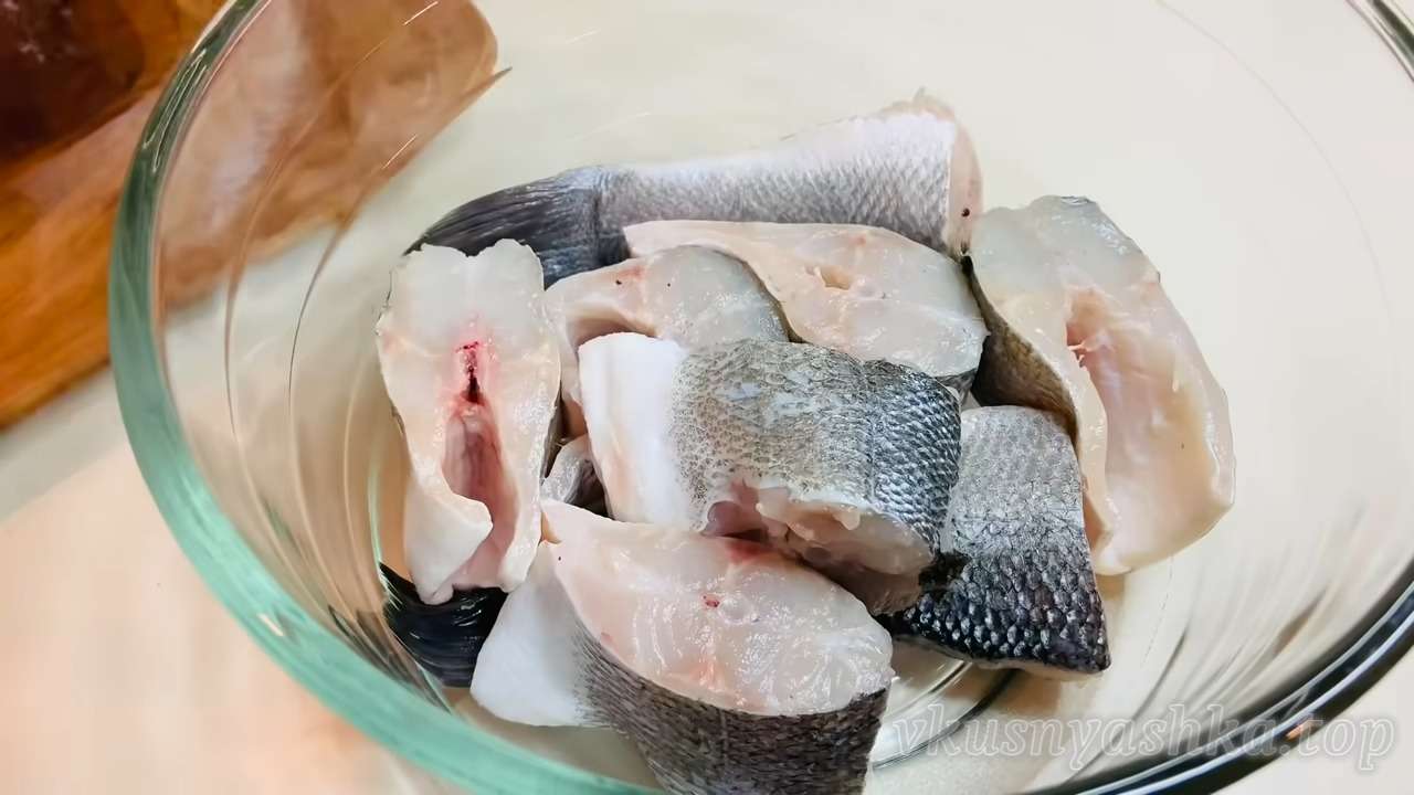 Сибас запеченный в духовке рецепт фото пошагово и видео