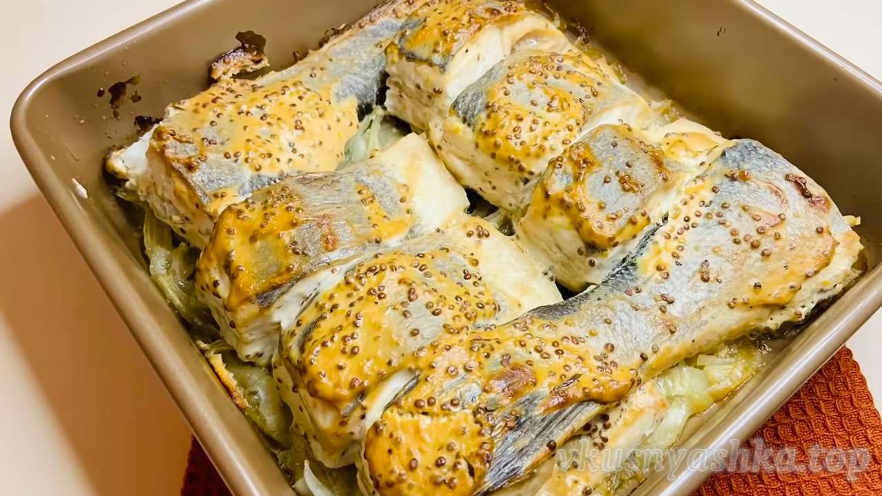 Рецепт приготовления рыбы сибас в духовке