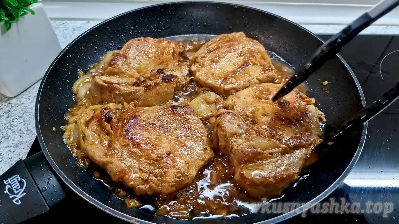 Маринад для жарки стейка из свинины на сковороде