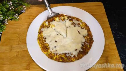 Кабачковые хачапури без муки на сковороде
