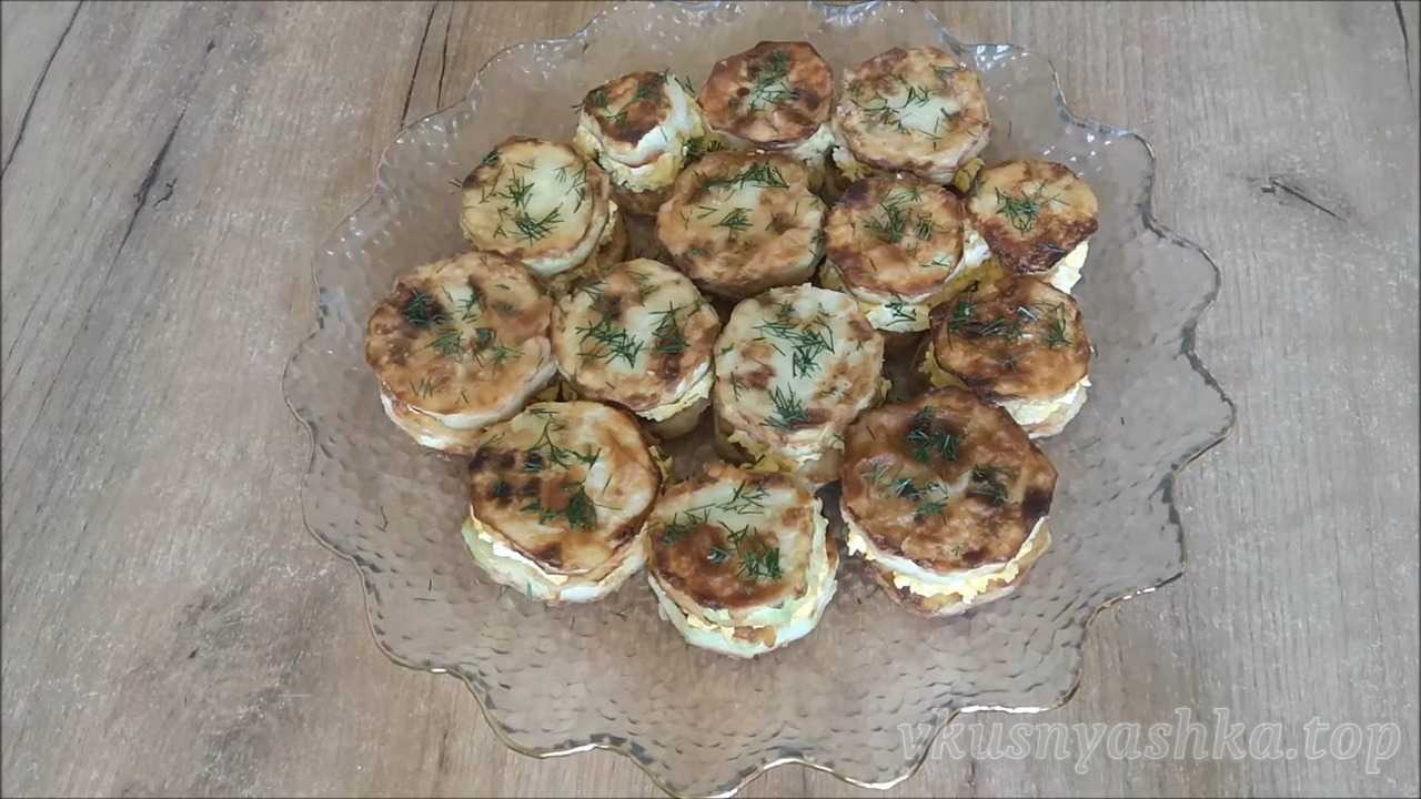 Сэндвичи из кабачков с нежной сырно-яичной начинкой